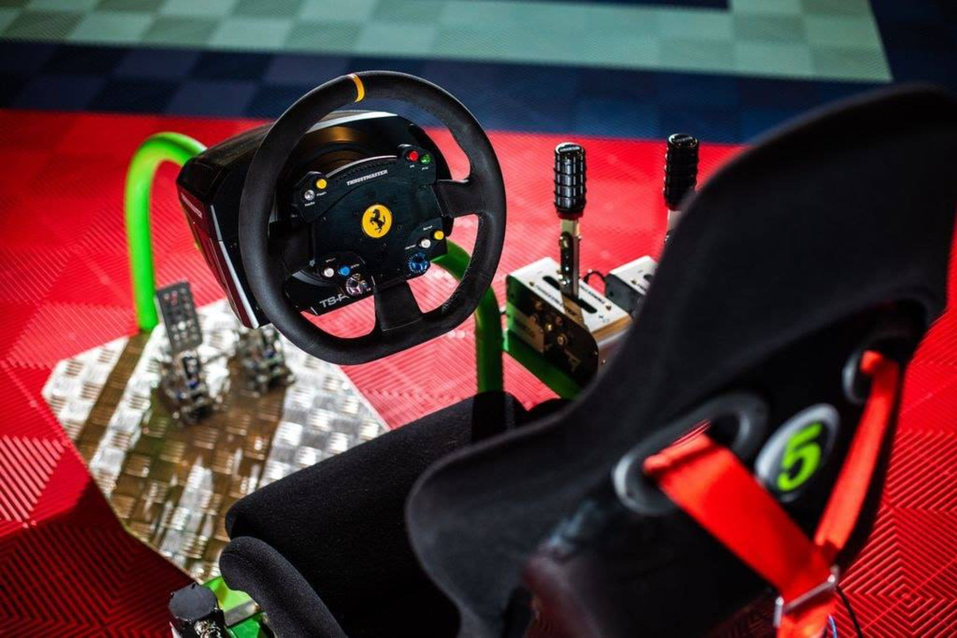 simulateur gt rallye statique