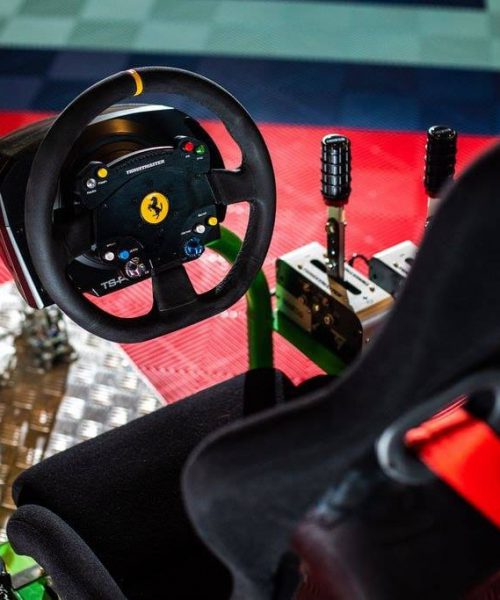 simulateur gt rallye statique