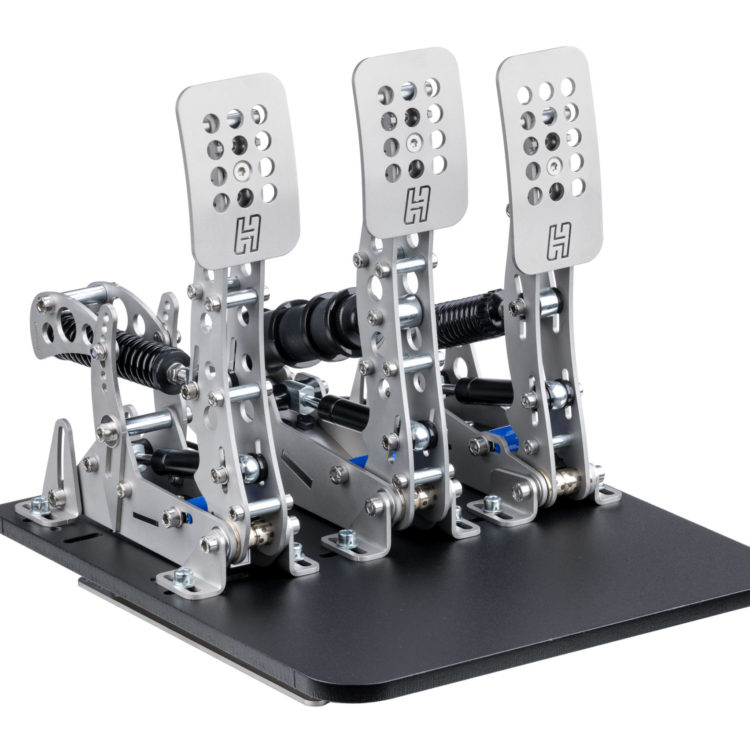 sim pedals ultimate gemonteerd op baseplate productfoto